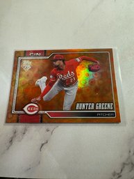 Hunter Greene, Specifically From A 2026 Topps Series 2 Release Featuring An Orange
