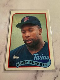 1989 Topps Kirby Puckett #650 Baseball Card