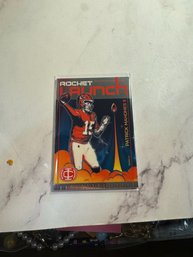2025 Panini Icon Collection Patrick Mahomes II 'Rocket Launch' Trading Card