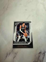 2024-25 Panini Donruss - Franchise Features Victor Wembanyama #25 Basketball Trading Card