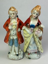 Vintage Salt And Pepper Shaker - Victorian Couple