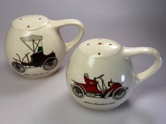 Vintage Salt And Pepper Shaker - Antique Cars