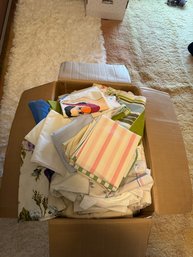 Vintage Linens Box Lot