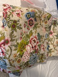 Vintage Floral Bead Spread Comforter