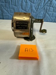 Vintage Boston Pencil Sharpener