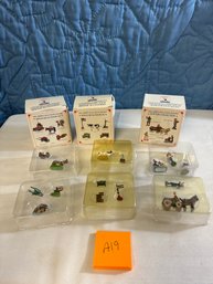 Liberty Falls Pewter Hand Painted Figurines