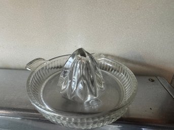 Vintage Glass Juice Reamer