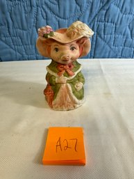 Vintage Pig Figurine