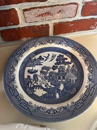 Churchhill England Blue Willow Plate