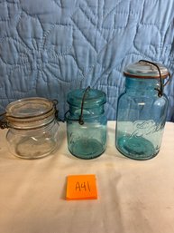 Glass Lid Ball Jars