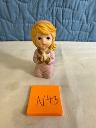 Vintage Praying Figurine