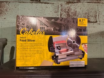 Cabelas Delux Food Slicer In Box