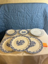 Lot Of Antique Dishes / China Plates