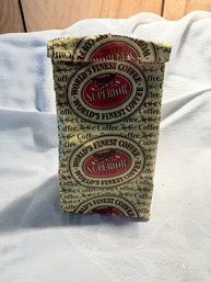 Vintage Worlds Finest Coffee Bag