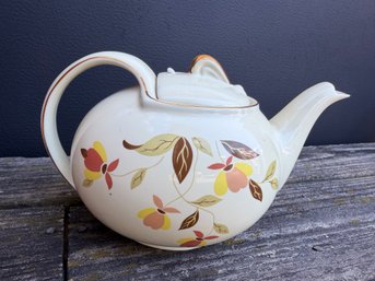 Autumn Leaf Hook Cover Teapot & Lid By Hall
