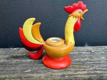 Vintage 1964 Holt Howard Ceramic Candle Holder