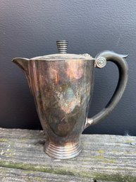 Antique Silver-plated Teapot  Hard Soldered Made In England