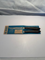Quilled Vintage Knife Set In Original Package