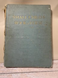 Vintage Copy Of A Small Child's Book Of Verse