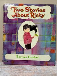 Vintage 1966 Children's Hardback Storybook Titled 'Two Stories About Ricky'