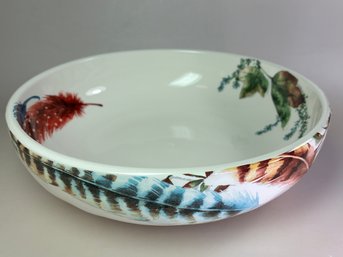 Feather Branch Ironstone Exclusive Pier1 Bowl