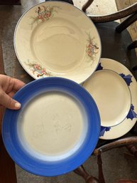 Three Vintage Plates Lot