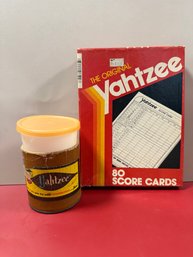 Yahtzee Game And Score Cards