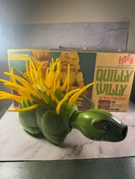 Vintage 1970 Quilly Willy Battery-operated Toy