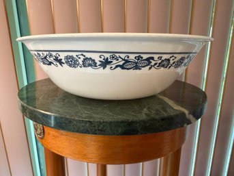 Corelle Corning Old Town Blue Bowl Featuring A Classic Floral Blue Onion Pattern