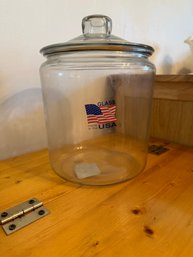 Anchor Hocking Heritage Hill Glass Storage 1 Gallon Jar