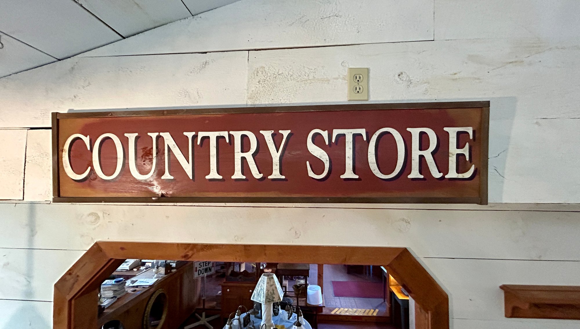 Reproduction Country Store Sign - 13x39 #4952 | Auctionninja.com