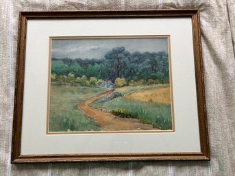 Landscape Water  Color - 11x14