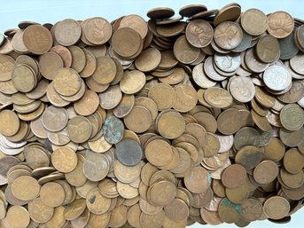 Wheat-back Pennies Weighing 12 Pounds