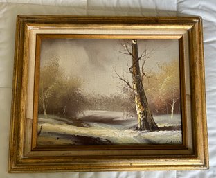 Signed Oil On Canvas - 12x16