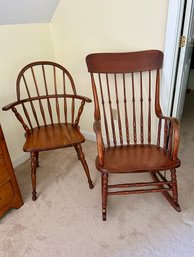 Nice Quality Rocking Chair And Arm Chair