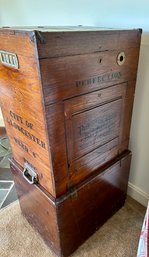 City Of Gloucester 1920s Ballot Box - 16x20x39