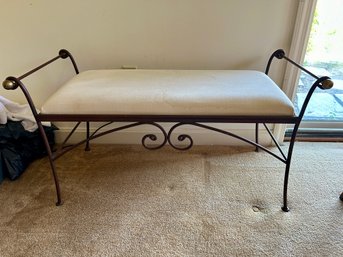 Iron Window Bench - 19x41