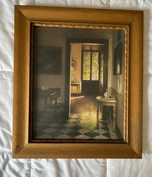 Framed Print Interior Scene - 17x20