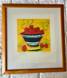 Dona M Turner Signed And Numbered Print - Just Dig In - 23x25