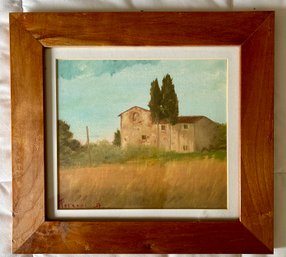 Italian Signed Water Color - Alberto Forconi - 11x12
