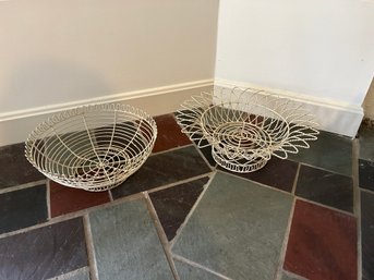Two Wire Baskets