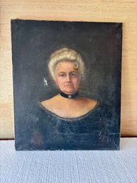 Early Portrait Of A Lady -25x30