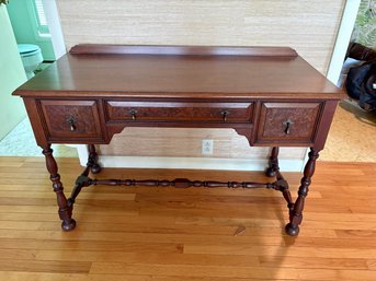 Vintage Walnut Writing Desk - 21x48x30