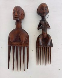 Two Luba Hair Combs