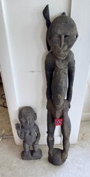 Two African Carved Figures