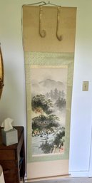 Asian Hanging  Scroll - 21.5x78