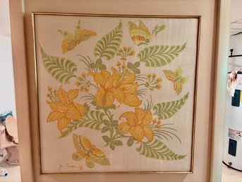 MCM Silkscreen Signed Jim Thompson - 32x32