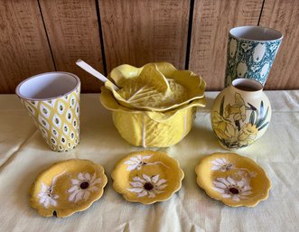 Lot Of Contemporary Pottery