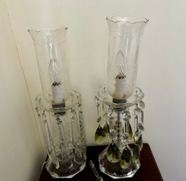 Two Girandole Lamps