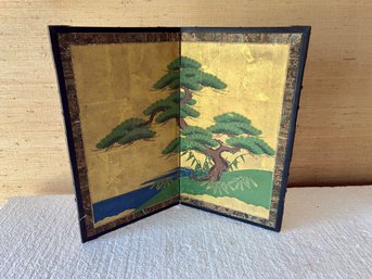 Two Panel Japanese Screen - 17.5x15
